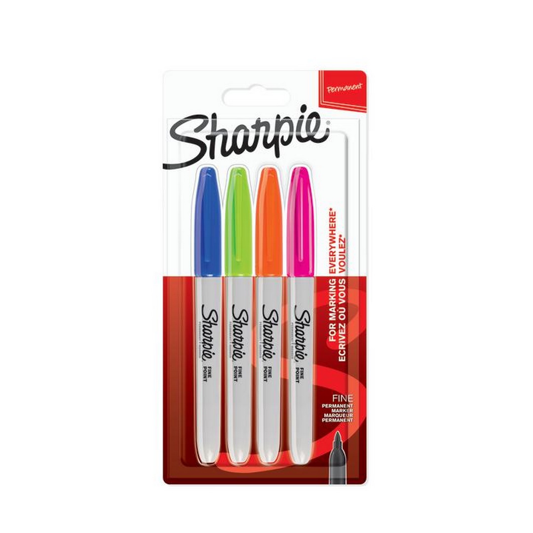 Zestaw markerów permanentnych Sharpie 4 sztuki